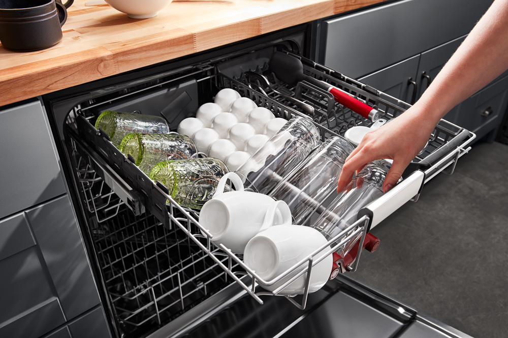 New KitchenAid Dishwashers to Provide More Room, Flexibility