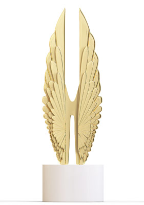 hermes-award-gold-statuette